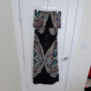 Womens strapless maxi. Size medium.